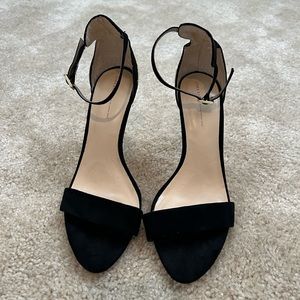 Zara Basic With gold metallic heels 39